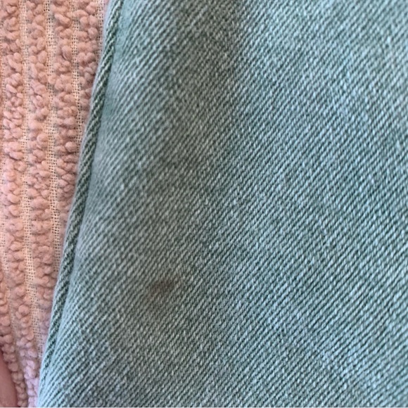 Wild Blue Forrest Green Straight Crop Jeans (0) - Picture 9 of 11